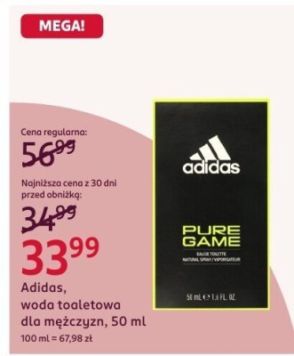 Woda toaletowa dla mężczyzn promocja w Rossmann