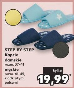 Kapcie damskie 37-41 STEP BY STEP promocja