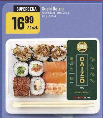 Sushi Daizio promocja w POLOmarket