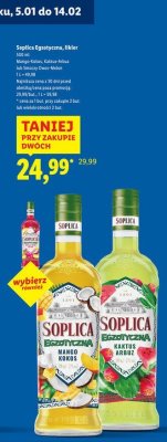 Likier Soplica Egzotyczna Kaktus-Arbuz, 500 ml promocja w Lidl