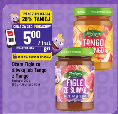 Dżem Tango z Mango  promocja w POLOmarket