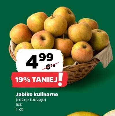 Jabłko kulinarne (różne rodzaje) luz promocja w Netto