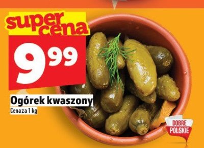 Ogórek kwaszony promocja w TOPAZ