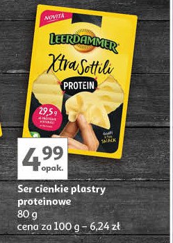 Ser żółty original LEERDAMMER promocja w Auchan