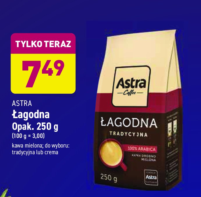 Kawa Astra classic Astra caffee promocja