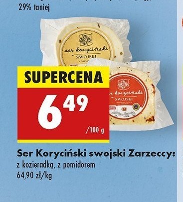 Ser koryciński swojski z kozieradką Zarzeccy promocja
