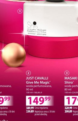 Perfumy Just Cavalli Give Me Magic woda perfumowana 90 ml promocja w Hebe