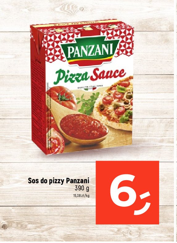 Sos do pizzy PANZANI promocja