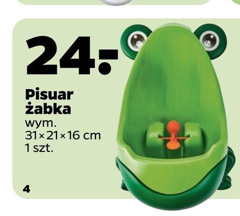 Pisuar żabka 31 x 21 x 16 cm promocja