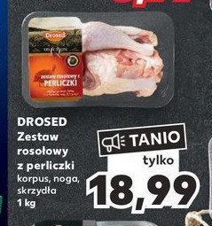 Zestaw roso艂owy z perliczki Drosed promocja