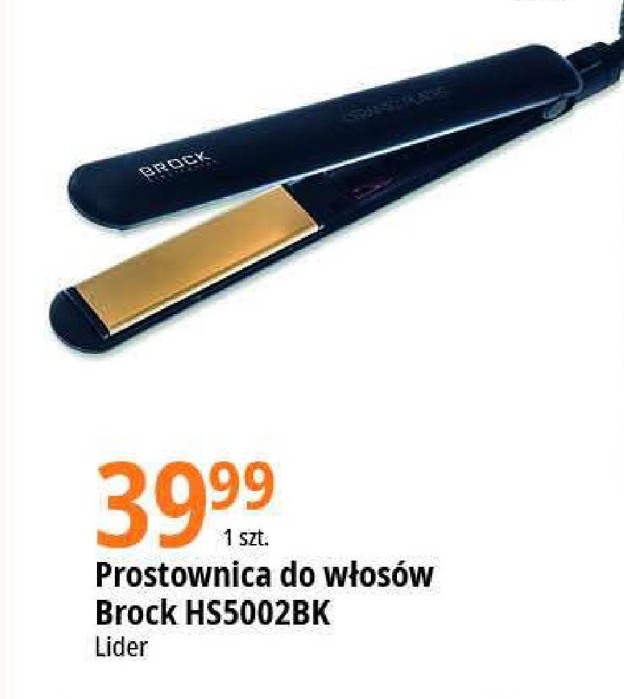 Prostownica hc5002bk BROCK promocja
