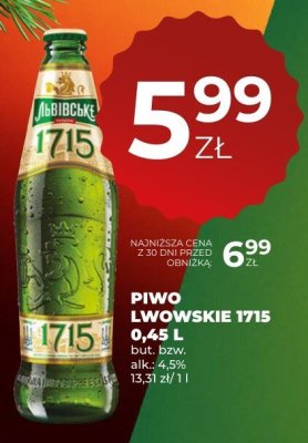 Piwo promocja w Duży Ben