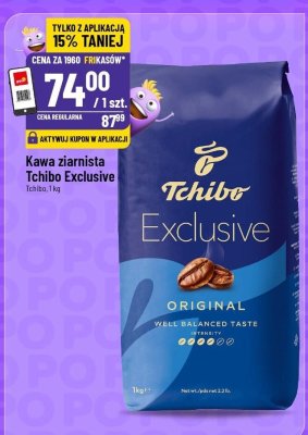Kawa ziarnista Exclusive 1kg promocja w POLOmarket