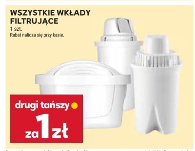 Wkłady filtrujące promocja w Stokrotka