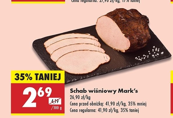 Schab wiśniowy MARK'S promocja w Biedronka