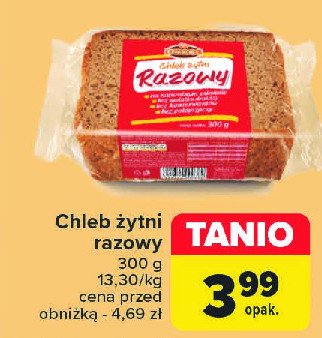 Chleb żytni razowy Oskroba promocja