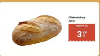 Chleb rodzinny  promocja w Biedronka