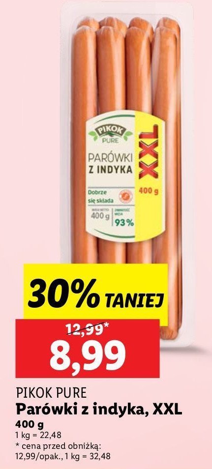 Par贸wki z indyka xxl Pikok pure promocja