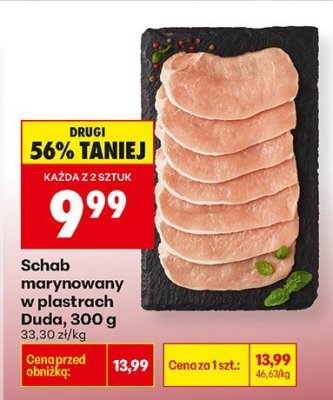 Schab marynowany w plastrach Duda, 300 g promocja w Biedronka