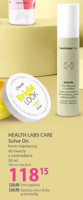 HEALTH LABS CARE Solve On krem naprawczy do twarzy z ceramidami 50 ml promocja w Hebe