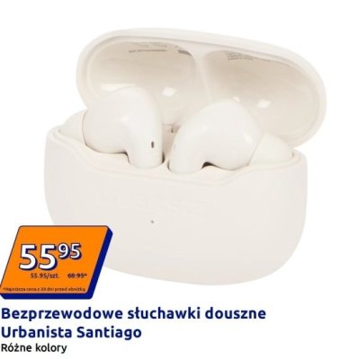 Słuchawki bezprzewodowe douszne Santiago promocja w Action