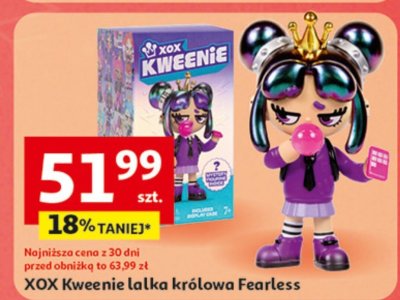 XOX Kweenie lalka królowa Fearless promocja w Auchan