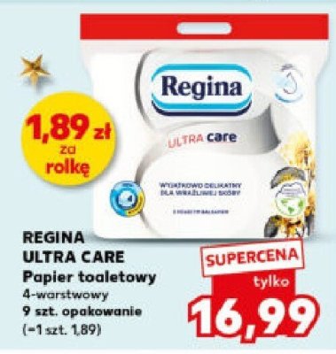 Papier toaletowy Ultra Care 3-warstwowy 9 szt. promocja w Kaufland