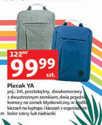 Plecak ya 14 l Auchan promocja