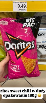 Nachosy sweet chilli promocja w Dino