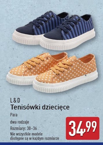Tenis贸wki wsuwane dzieci臋ce 31-36 L&d promocja