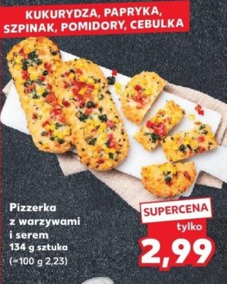 Pizzerka z warzywami i serem promocja w Kaufland