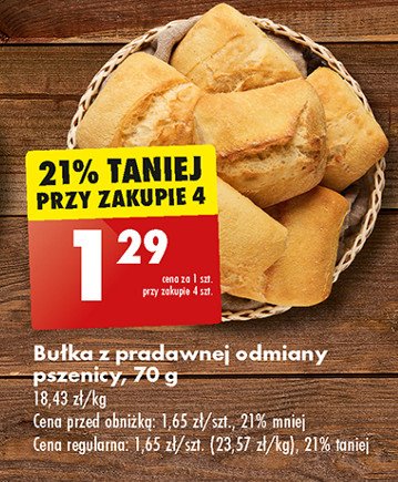 Bułka z pradawnej odmiany pszenicy promocja