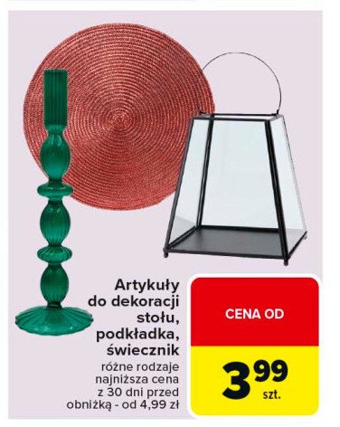 Świecznik promocja