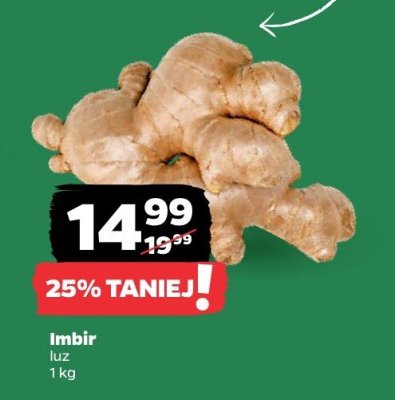 Imbir luz promocja w Netto