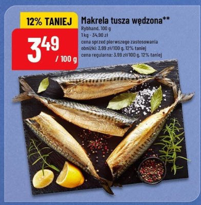 Makrela tusza wędzona promocja w POLOmarket