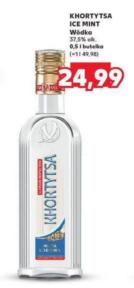 Wódka KHORTYTSA ICE promocja w Kaufland