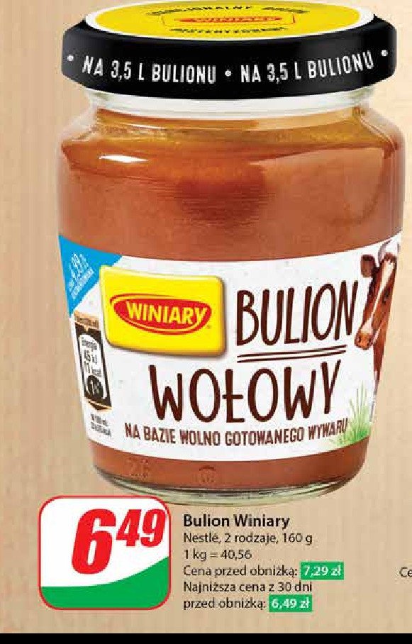 Bulion wołowy Winiary promocja