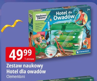 Zestaw naukowy Hotel dla owadów Clementoni promocja w Leclerc