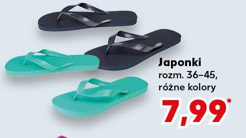 Japonki damskie promocja w Kaufland