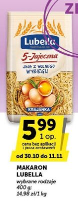 Makaron Lubella 5-Jajeczna promocja w ABC