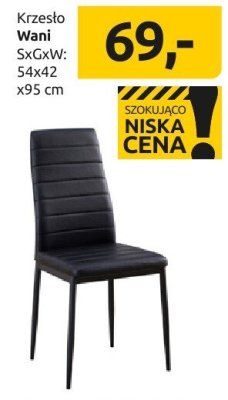 Krzesło Wani promocja w Black Red White
