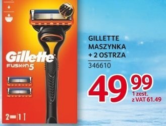 Maszynka Gillette + 2 ostrza promocja w Selgros