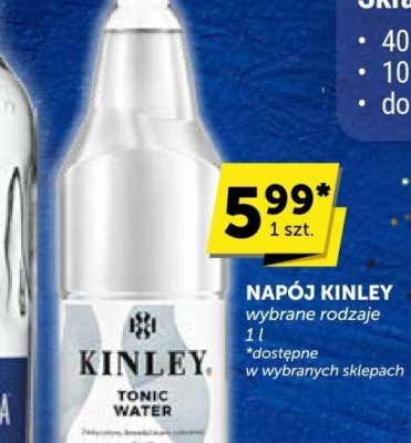 Napój KINLEY wybrane rodzaje promocja w Euro Sklep