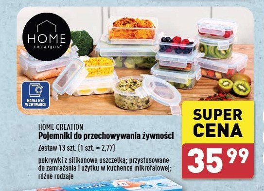 Zestaw pojemników na żywnośc Home creation promocja