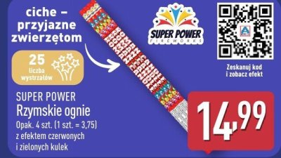 Rzymskie ognie  promocja w Aldi