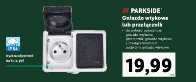 Giazdo przełącznik Parkside promocja