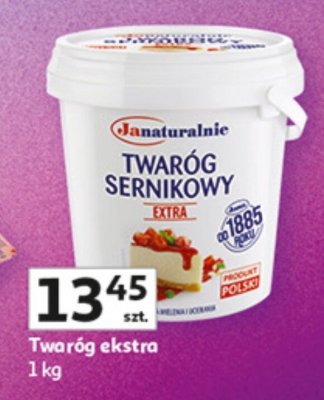 Twaróg ekstra promocja w Auchan