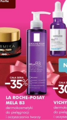Dermokosmotyki LA ROCHE-POSAY MELA B3 do pielęgnacji i oczyszczania twarzy promocja w Super-Pharm