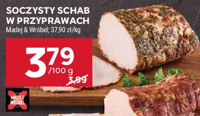 Schab soczysty w przyprawach Madej & wr贸bel promocja