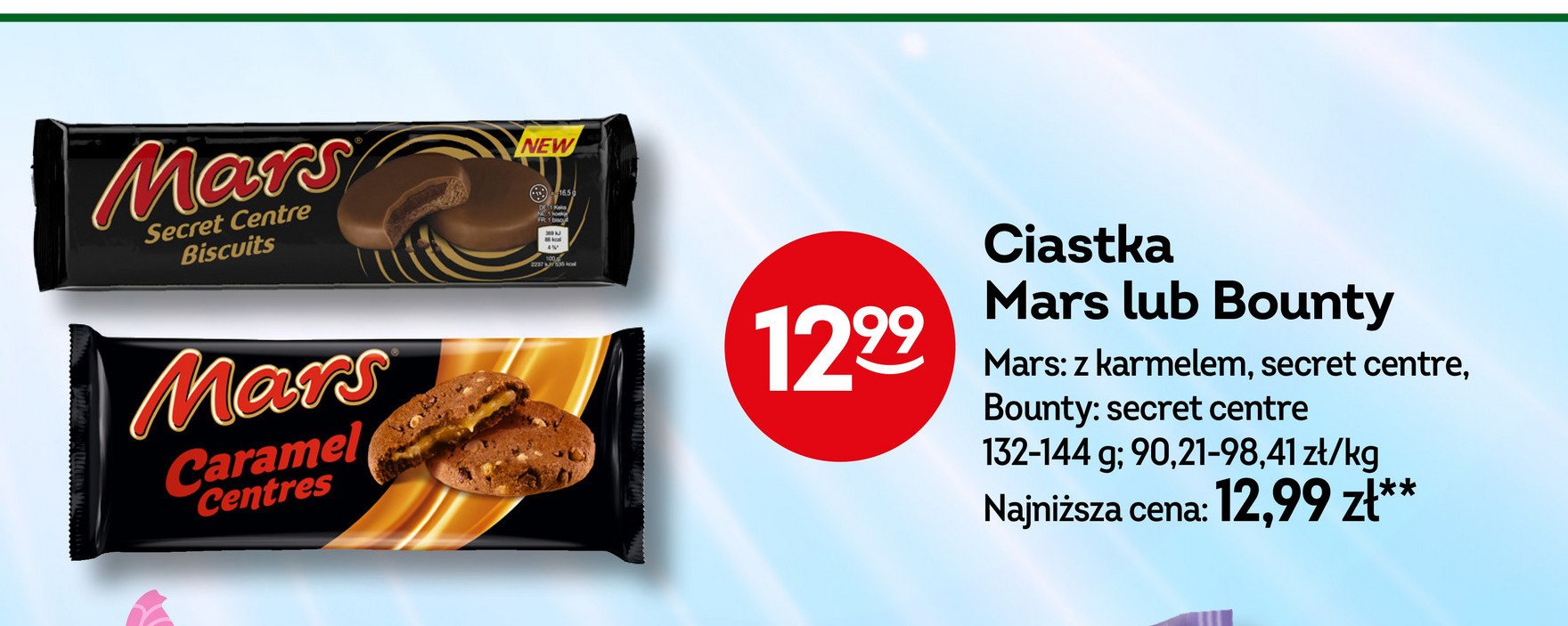 Ciastka Mars promocja